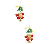 VANZACK 2 Juguetes Masticables para Loros Y Pájaros Juguete Colgante De Cuerda De Algodón para Cacatúas Periquitos Y Pájaros Pequeños Accesorios para Jaulas.