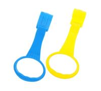 VANZACK 2 piezas Anillos Ergonómicos para Bebés de Tiradores de Apoyo para Pararse Accesorios Seguros para Corral de Interior Estimulación Cognitiva y Desarrollo Motor