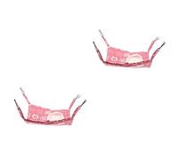 VANZACK 2 Piezas De Accesorios para Conejillos De Indias Cama Lavable para Hámster Interesante Cama para Chinchilla Hamaca Colgante para Mascotas