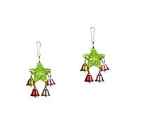 VANZACK 2 Piezas De Juguetes para Pájaros Accesorios para Jaulas De Pájaros Juguete para Mascotas Juguete para Morder Loros Juguete para Golosinas Juguetes para Jaulas De Pájaros