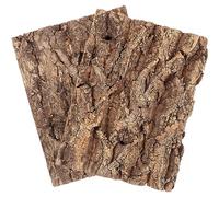 VANZACK 2 Piezas Decoración de de Árbol para Terrario de Reptiles Plataforma de Natural para Tortugas y Accesorios para Terrarios y Peceras