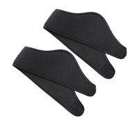 VANZACK 2 piezas Diademas Deportivas Térmicas para Invierno Orejeras Suaves de Forro Polar Cálido Banda Elástica Unisex para Correr y Actividades al Aire Protege Orejas y Mantiene Cabello