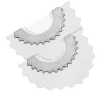 VANZACK 2 piezas Silbato para Pájaros Juguete Educativo Instrumento Musical de Lengua Transparente para Entrenamiento Oral y Diversión y Adolescentes