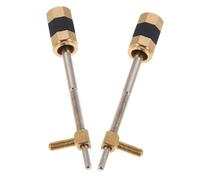 VANZACK 2 Piezas Tornillos De Rana Para Bastón De Violín Accesorios De Repuesto Para Instrumento De Cuerda Metal Uso Para Instrumentos Musicales