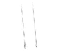 VANZACK 2 Piezas Varillas para Persianas Transparentes de Accesorio Moderno para Cortinas de Varitas de Tirador Resistentes para Decoración y Suave