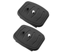 VANZACK 2 Placas de Liberación Rápida para Trípode Adaptador de Montura para Cámara Accesorio Compatible Cabezal de Trípode Tamaño 43 Accesorio Práctico para Fotografía Profesional