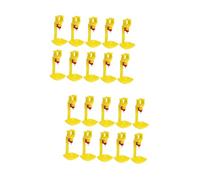 VANZACK 20 Piezas Bebedero Automático Colgante para Aves Unidades Sistema Integrado de Agua para Gallinas Gansos y Pollos Práctico para Avícolas Color