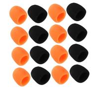 VANZACK 20 Piezas De Esponja Para Micrófono Protector De Viento Para Micrófono De Mano Protector De Viento Funda Protectora