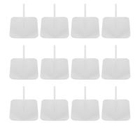 VANZACK 20 Piezas Fijadores para Parque Infantil Base Estabilizadora de Plástico Antideslizante Soporte sin Taladro para Vallas de Niña Perro y Accesorio Seguro y Estable