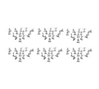 VANZACK 200 Piezas de Figuras de Soldados de Plástico Estáticas, Juguetes Militares, Mini Modelos de Soldado para Juegos Educativos y Decoración de Interiores, Color Color Aleatorio