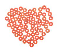 VANZACK 200piezas Anillas De Goma Para De Ganado Para Cerdos Ovejas y Cabras Flexible y Resistente Fácil De Usar Alicates No Incluidos