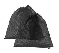 VANZACK 2piezas Bolsa De Filtro para Bomba De Agua Bolsa De Malla Grande Cordón Unidades para Estanque Limpiafondos