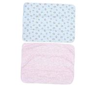 VANZACK 2piezas Compresas Impermeables Prueba De Fugas Cambiador Reutilizable Colchoneta Cambiadora Reutilizable Cojín De Cama Cambiador De Pañales Lavable Colchoneta Cambiadora Uso Diario