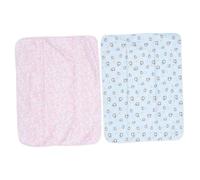 VANZACK 2piezas Compresas Impermeables y Prueba De Fugas Para Bebe Almohadilla Absorbente Lavable Para Para Dormitorio