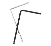 VANZACK 2piezas Llave de Ajuste de Guitarra Plata y Negro de Herramientas de Metal para Tensar Cuerdas Herramienta de Reparación para Guitarras Eléctricas y Acústicas Ajuste de Mástil