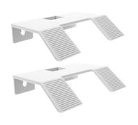 VANZACK 2piezas Plataforma De Descanso Acuario Tortuga Unidades con Ventosas Antideslizantes Decoración para Peceras