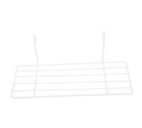 VANZACK 2piezas Soporte De Jaula para Pájaros De Hierro Plataforma Colgante para Periquitos Estante De Diseño Simple y Funcional Accesorio para Cuidado De Aves Estable y Fácil De