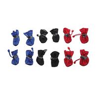 VANZACK 3 Juegos Botas para Perros Almohadilla para Perros Calentadores De Pies para Perros Protector De Agua para Zapatos Cortaúñas para Perros Calcetines para Perros Patas Tela De Nailon