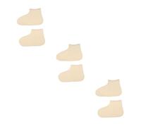 VANZACK 3 Pares Cubrezapatos Impermeables para Mujer Protector de Zapatos Antideslizante y Resistente Cubrezapatos Reutilizables con Duradera para Exterior