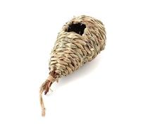 VANZACK 3 Piezas Nido de pajarera pájaro Colgante pájaro al Aire Libre Nido Colgante Tejido perico decoración pajarera de Nido Manual Decorar pequeño Loro el Nido del pájaro colibrí