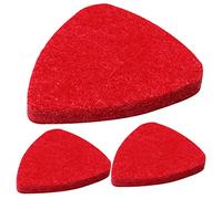 VANZACK 3 Piezas Púas de Fieltro de Lana para Ukelele Púas de Guitarra Prácticas de Fieltro de Lana para Practicar Guitarra Casa