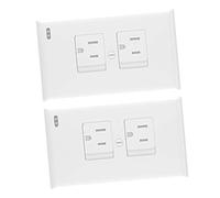 VANZACK 3piezas Cubiertas De Enchufes Tapa Enchufes Para Bebés Anti-corte Seguridad Eléctrica Para Cocina y Baño