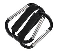 VANZACK 3piezas Gancho Para Cochecito De Mosquetones Portátiles Ganchos Prácticos Para Carrito De Compras Colgadores Para Cochecitos Supermercado