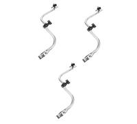 VANZACK 3piezas Soporte De Paraguas Para Bicicleta Montaje y Plegable Para Cochecito Sillas De Ruedas y Bicicletas Eléctricas Inoxidable Resistente y