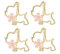 VANZACK 4 Piezas Broche Metálico Gato Elegante para Traje y Mochila Pin Decorativo de Aleación Duradera para Ropa y Bufanda Accesorio Femenino de Moda