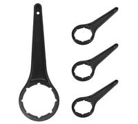 VANZACK 4 piezas Llave para Tapa de Cubo Plástico Herramienta Ergonómica para Abrir y Apretar Tapas de Barriles y Cubetas de Resistente y Portátil para Uso Industrial y Almacenamiento