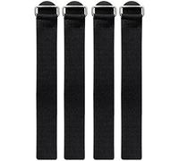 VANZACK 4 Piezas Sujetacables Antideslizantes Tacos De Hielo Para Zapatos y Botas De Mujer Correa Antideslizante Para Cubrezapatos Pinza De Hielo Agarrar Manija Hombre Nylon Elasticidad