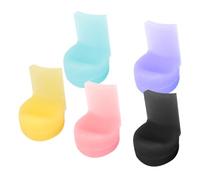VANZACK 5 piezas Almohadillas para Pulgar Clarinete de Silicona Soporte Ergonómico para Dedos Accesorio Musical Resistente y Portátil