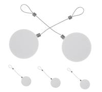 VANZACK 5 piezas Cajas Retráctiles con Cable de Acero Antirrobo Enrollador Automático para Exhibición y Seguridad Tiendas de Dispositivos Digitales