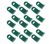 VANZACK 50 Piezas Clips de Fijación para Invernadero, Gancho de Invernadero de Pp Verde, para Fijar Materiales Aislantes y Mallas de Sombra, Plantas Pequeñas y Macetas,