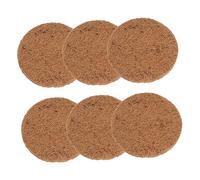 VANZACK 6piezas Colchonetas De Nido De para Cría De Pájaros De Estera Natural De Fibra De para Anidación De y Otros Aves Instalación y Durabilidad