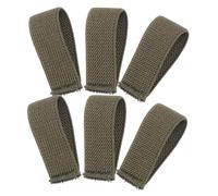 VANZACK 6piezas Porta Cinturón Retenedor De Cinturón Elásticos Para Correas De Arnés Presillas De Correa De Mochila Diario y Actividades