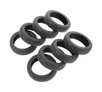 VANZACK 8 Fundas Protectoras para Neumáticos Ruedas Ruedas Equipaje Silenciosas para Maletas Funda Protectora De Ruedas Gel De Sílice Color Gris