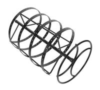 VANZACK 85 Pares Soporte de pendientes giratorios soporte giratorio para pendientes puestos de joyería giratoria exhibición del estante del estante para Metal Negro