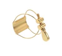 VANZACK Abrazadera de Clip para Boquilla de Saxofón Alto Pinza Metálica Roja con Cable de Acero Ligadura Resistente para Saxofón Tenor Accesorio de Sujeción para Instrumentos de Viento