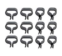 VANZACK Abrazaderas para Muebles de Ratán 12 Unidades Clips para Sillas y Sofás de Mimbre Exterior Sujetadores Resistentes para Muebles de Jardín y Terraza