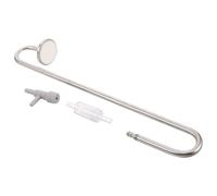 VANZACK Accesorio para Acuario Accesorio para Pecera Difusor De Nano Niebla Burbujeador De Aire para Pecera Burbujeador De Acero Inoxidable Bomba De Aire Piedra Suministros para