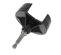 VANZACK Adaptador Accesorio de Plástico y Acero para Máquina de Tejer con Broca de Acero 1/4 Pulgada para Uso Manual Destornillador Eléctrico en Mercados y Tejido Solidario