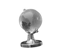 VANZACK Adornos De Globo De Cristal Decoración De Escritorio Diseño De Globo Terráqueo Adorno Creativo para Estudio Decoración Educativa para Hogar