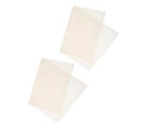 VANZACK Alfombrillas de Silicona Antideslizantes para Pollitos, Pack de 2, Lavables y con Malla, adecuadas para incubadoras caseras y Aves de 0 a 4 semanas