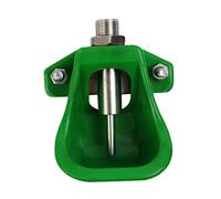 VANZACK alimentador de Agua Plato de Cristal pequeño SOGA comedero para ovejas alimentador metalico automático Cuenco para Mascotas Cordero dispensador de Agua Bebedero