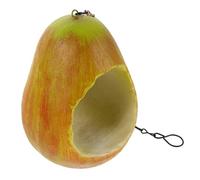 VANZACK Alimentador de Pájaros Colgante para Jardín Forma de Comedero Resistente para Exteriores Decoración Creativa para Terrazas y Árboles para Jilgueros Gorriones y Periquitos