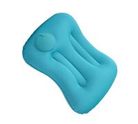 VANZACK Almohada Inflable Cojín De Viaje Pie Inflable Almohada Para El Reposacabezas Del Coche Almohada De Apoyo Lumbar Almohadas Comprimibles Esponja Seda De La Leche Oficina Tpu