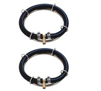 VANZACK Anillos Difusores de Burbujas Circulares para Acuario y Estanque 15 CM Acero Inoxidable 6 MM 2 Piezas Dispositivo de Oxigenación Aireación Silenciosa para Peces y Oxígeno Acuarios