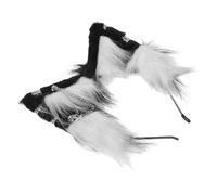 VANZACK Animal Ears Headband For Women Plush Soft Cat Ears Hair Band Adjustable Fit For Halloween Cosplay Themed Parties And Face Washing Accessory Cute Lolita Style Party Headpiece