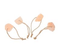 VANZACK Bloques De Sal Mineral para Lamer Animales Funcionales, Sal Natural De Montaña, 4 Piezas, para Ganadería y Vida Rural, Compatibles con Caballos, Vacas, Ciervos y Otros Animales